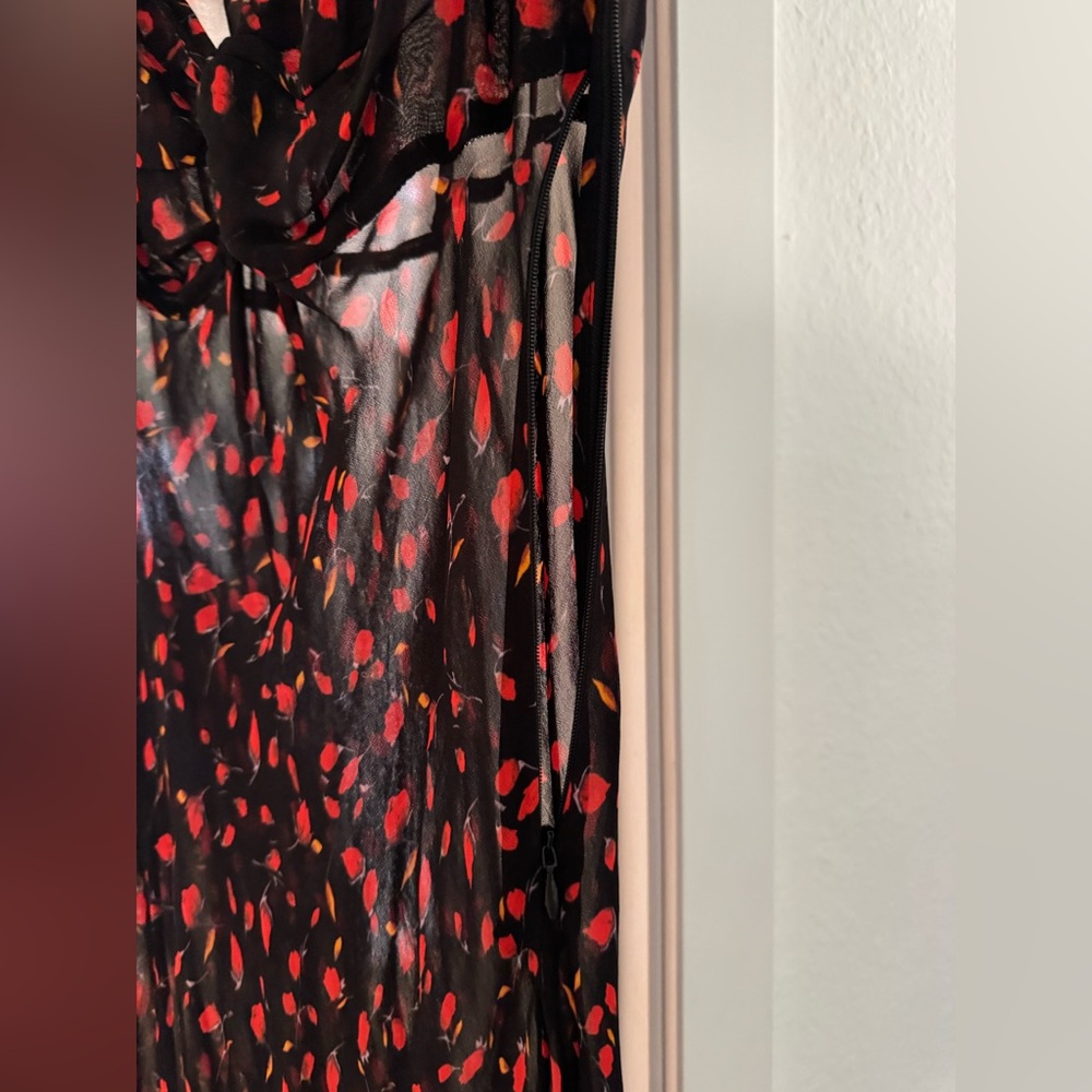 Rat & Boa Black and Red Maxi Dress - Picture 12 of 12